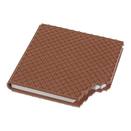 Блокнот Zibi, 90*90 мм., 80 листов, WAFFLE, ароматизированная обложка Soft touch, (ZB.12470-25)
