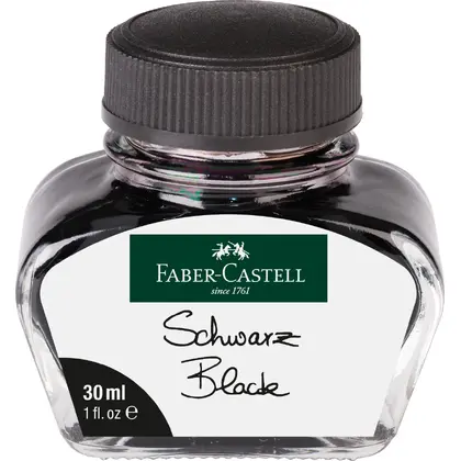 Чорнило Faber-Castell 30 мл. Чорне, (149854)