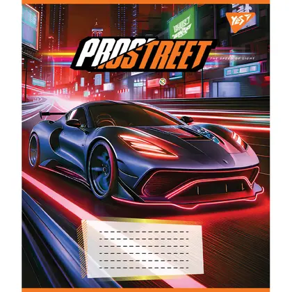 Зошит шкільний YES 36 аркушів лінія, Prostreet (767092)