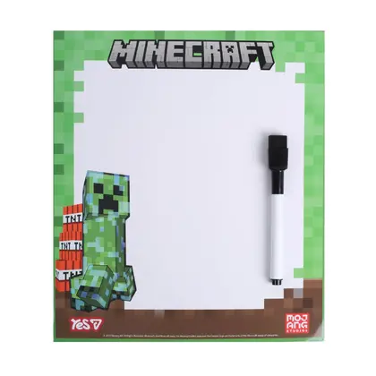 Дошка магнітна для маркера YES 23*26 см. Minecraft (708504)