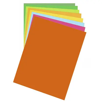Бумага для дизайна Folia Fotokarton, В2, 50*70 см., 300 г/м2, №41 Светло-Оранжевый, (1686801041)