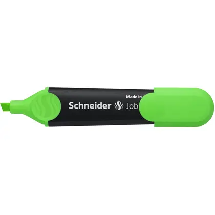Маркер текстовидільний Schneider 1-5 мм. клиноподібний, Зелений, JOB (S1504)