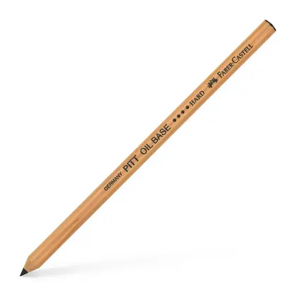 Масляный карандаш Faber-Castell, , твердий, Чёрный Твердий,  (112604)