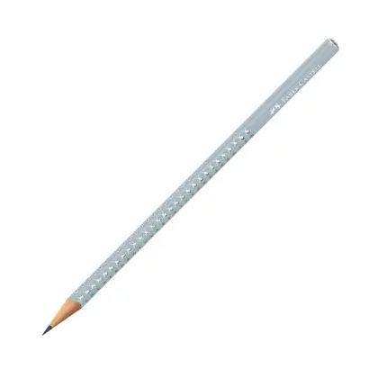 Чернографитный карандаш Faber-Castell GRIP SPARKLE, HB, Sparkle, ICY GLOW, (118292)