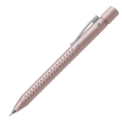 Механический карандаш Faber-Castell GRIP, 0,7 мм., бледно-розовый, (131262)