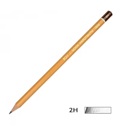 Чернографитный карандаш Koh-i-noor 1500, 2Н, , (1500.2H)