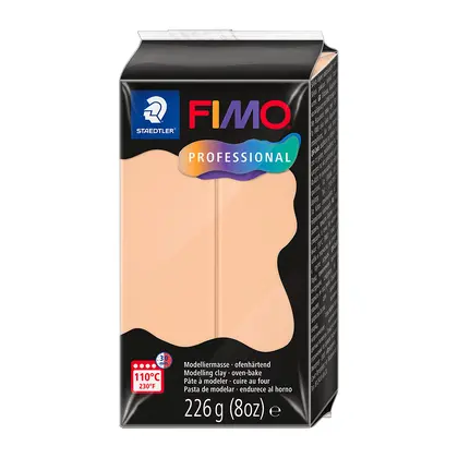 Полимерная глина Fimo Professional, 226 г., La Doll, для кукол, Камея, (8042-435)