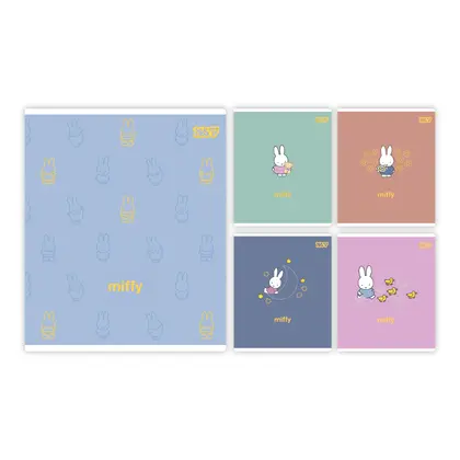Зошит шкільний YES 12 аркушів клітинка, Miffy (768596)