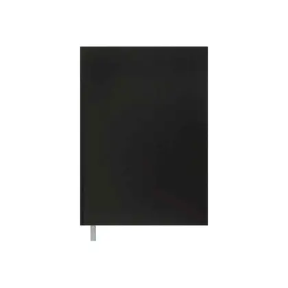 Книга канцелярская Buromax, А4, 96 листов, OPTIMAL, клетка, бимвинил, Черная, (BM.24411101-01)