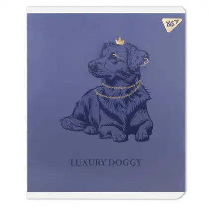 Тетрадь школьная YES, 24 листа, Luxure doggy, клетка, (767539)