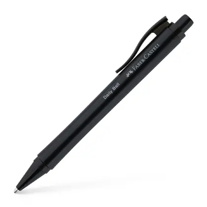 Ручка Faber-Castell Daily кулькова ХВ Автоматична, Black, (140690)