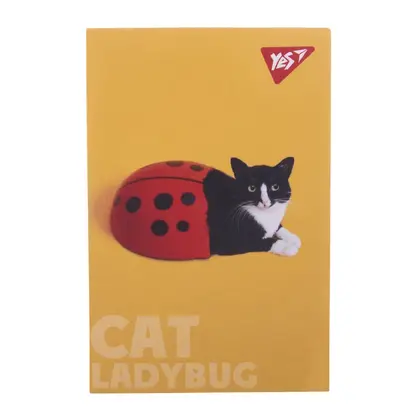 Блокнот YES А7, 48 аркушів клітинка, Catstyle (152099)