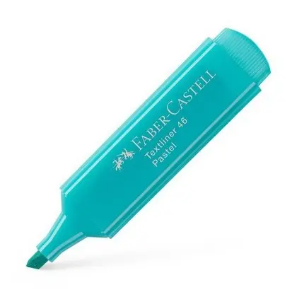 Маркер текстовидільний Faber-Castell 1-5 мм. Pastel, Лазурний, Textliner 46 (154658)