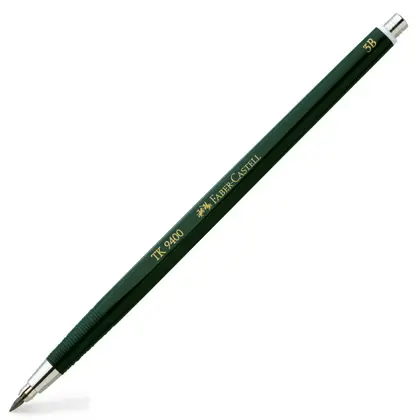 Цанговий олівець Faber-Castell 2 мм. 3В ТК 9400 (139403)