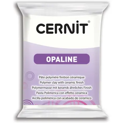 Полімерна глина Cernit Opaline 56 г. Біла, (CR-CE0880056010)