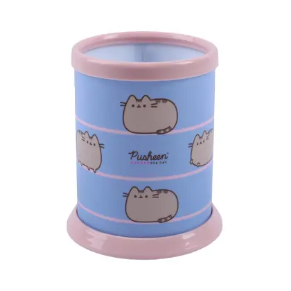 Подставка для ручек YES, Pushheen, Пластик, Голубой, (940408)