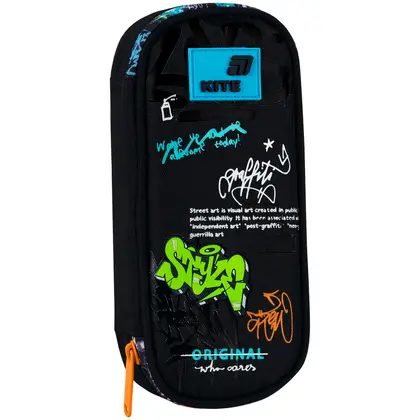 Пенал шкільний KITE 1 відділення Street Style (K26-662-19)