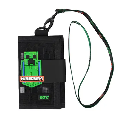 Гаманець YES Чорний, Minecraft (533811)