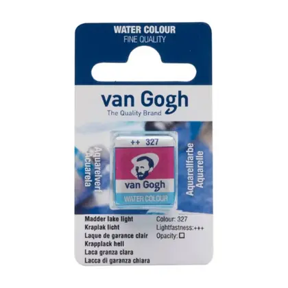 Акварель Van Gogh, 1,5 мл., (327) Мареновый Красный Светлый, кювета, (20863271)