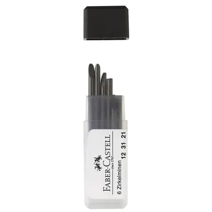 Грифель для циркуля Faber-Castell 2,00 мм., 6 шт. (123121)