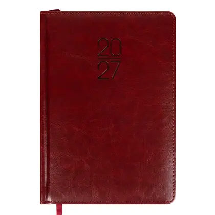 Щоденник датований LEO Planner 2027 A5, 368 сторінок Твердий, Коричневий, Vector (252759)