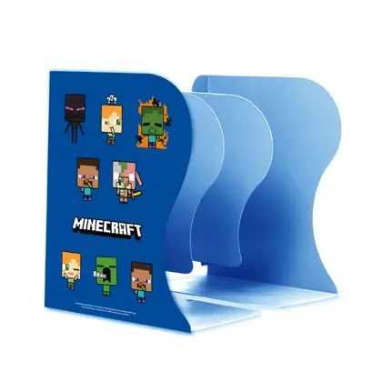 Підставка для підручників YES 19*10*15 см. металева, розсувна, Minecraft (470492)