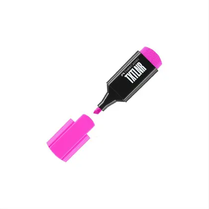 Маркер текстовидільний Faber-Castell 1-5 мм. Superfluorescent, Рожевий, Textliner 46 (154228)