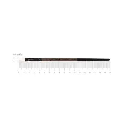 Пензель синтетичний ROSA MOON 1203FR овальний №6 коротка ручка, (1203FR06)