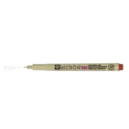 Лінер Sakura Pigma Micron (0.05) 0,2 мм. Коричневий, (XSDK005#12)