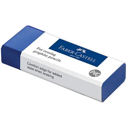 Гумка Faber-Castell Dust-free Синя, (187170)