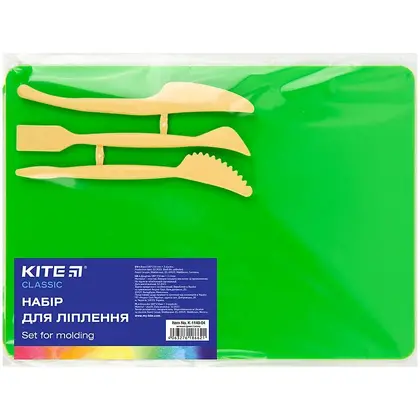 Дошка для ліплення Kite Classic 18*25 см. Зелена, (k-1140-04)