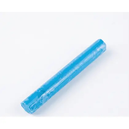 Полимерная глина Plastishka (Пластинка), флуоресцентная, 1 шт., 17 г., Флуоресцентный голубой, (0208)