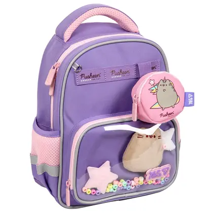 Школьный рюкзак YES, Pusheen Summer, Фиолетовый, (550458)
