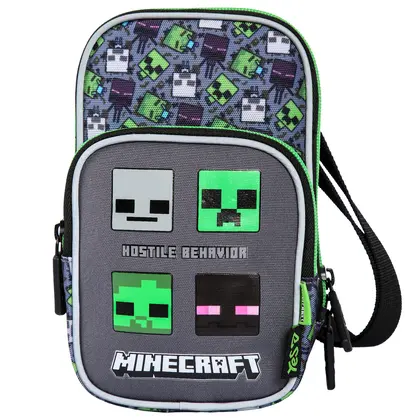 Сумка через плече YES Сірий, Minecraft (550572)