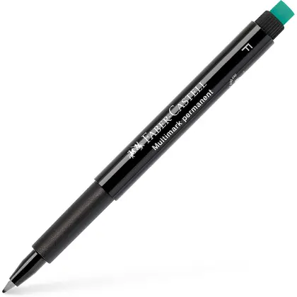 Маркер перманентний Faber-Castell OHP Multimark 0,6 мм. F Чорний, Multimark (151399)