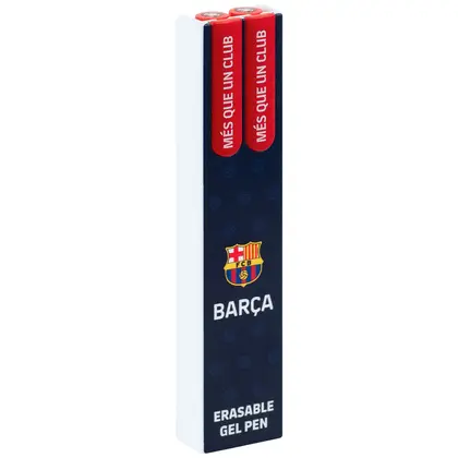 Ручка KITE гелевая, 2 шт., FC Barcelona, пиши-стирай, (BC26-069)