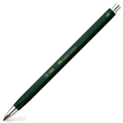 Цанговий олівець Faber-Castell 3,15 мм., 6В ТК 9400 (139406)