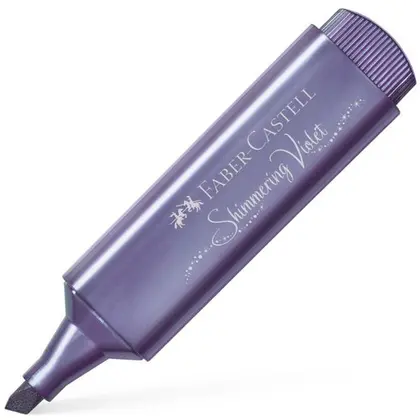 Маркер текстовидільний Faber-Castell 1-5 мм. Metallic, Фіолетовий металік, Textliner 46 (154678)