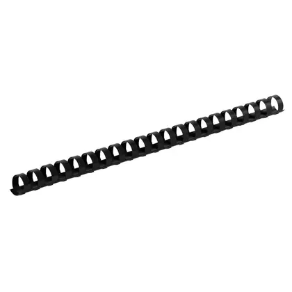 Пружина для брошюровки Buromax, d 19 мм., пластиковая, Черная, (BM.0506-01)