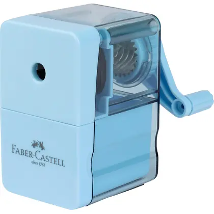 Точилка механічна Faber-Castell до 8,4 мм. Блакитна, (180985)
