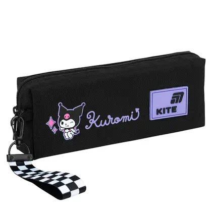 Пенал школьный KITE, 1 отделение, Kuromi, (HK26-642-2)