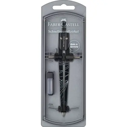 Циркуль Faber-Castell, до 340 мм., QUICK SET COMPASS, (174488)