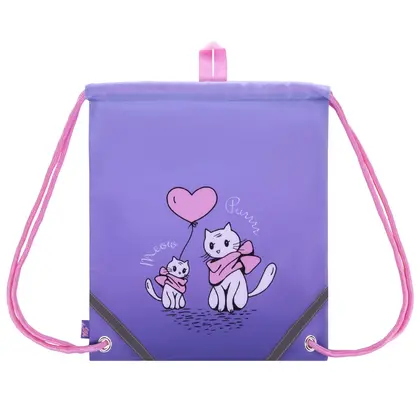Сумка для обуви YES, 40*35 см., SB-10 Purr-Meow, (550079)