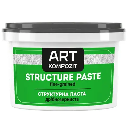 Текстурна паста ART Kompozit 300 мл., дрібнозерниста Біла, (743496)