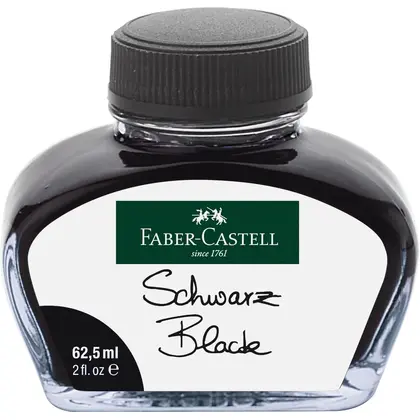 Чорнило Faber-Castell 62,5 мл. Чорне, (148700)