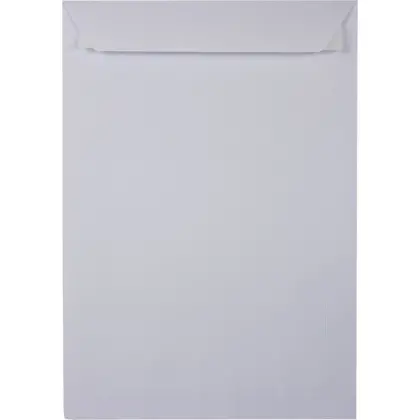 Конверт C4, 324*229 мм. з клейкою стрічкою, Білий, (138309/SPС4L)