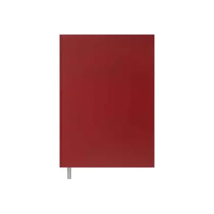 Книга канцелярська Buromax А4, 96 аркушів клітинка, бімвініл, Бордова, OPTIMAL (BM.24411101-13)