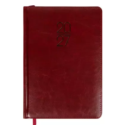 Щоденник датований LEO Planner 2027 A5, 368 сторінок Твердий, Коричневий, Vector (252759)