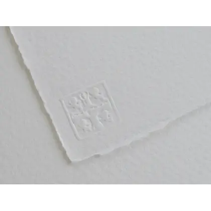 Папір для акварелі Saunders Waterford 56*76 см. 300 г/м2, 100% бавовна, Hot Pressed, Високо-білий, (5003005101)